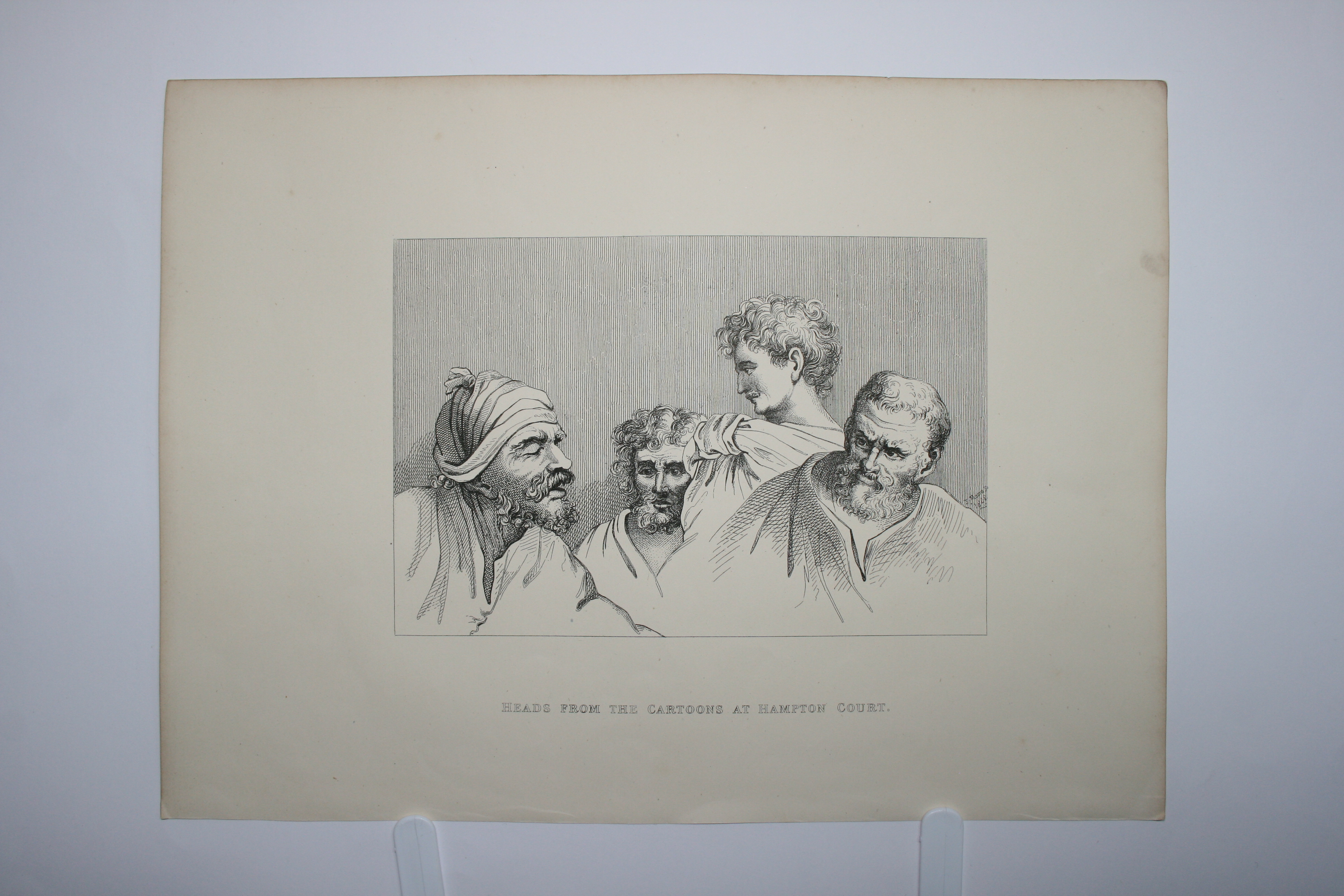 Antiguedades de CARICATURAS DE CABEZAS EN HAMPTON COURT J MOORE